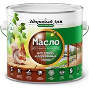 Масло для террас и деревянных полов Здоровый дом Лк-00009567
