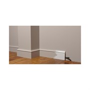 Ударопрочный влагостойкий напольный плинтус под покраску Decor-Dizayn DD005