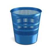 Сетчатая пластиковая корзина для бумаг ErichKrause Ice Metallic