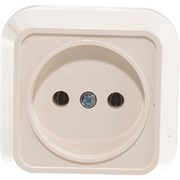 Одноместная квадратная розетка MAKEL 45202