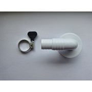 Угловой переходник для подключения сливного шланга VIVALDO ШГ111121