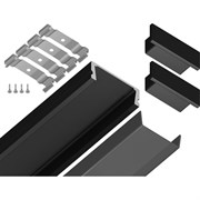 Алюминиевый накладной профиль для светодиодной ленты Ambrella light ILLUMINATION