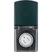 Влагозащищенный механический суточный таймер duwi 25804 9