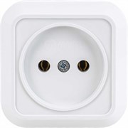 Квадратная одноместная розетка MAKEL 45102