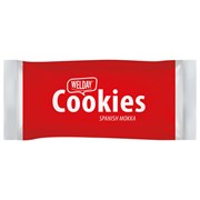 Печенье хрустящее в индивидуальной упаковке, WELDAY (ВЭЛДЭЙ) "Испанский Мокко", 100 штук в офис-боксе, 624097