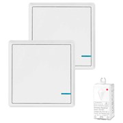 Одноклавишный проходной дистанционный выключатель GRITT Practic