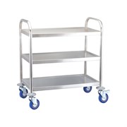 Тележка с 3 полками Viatto Commercial RST3B 810х460х850 мм 165100