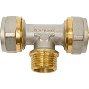 Обжимной тройник для металлопластиковых труб Millennium MTM1220