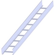 Лоток лестничный LOTOK LLST 600х100x3000 (1,5)