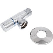 Кран угловой для стиральной и посудомоечной машины Sankom blue