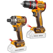 Набор аккумуляторного инструмента INGCO INDUSTRIAL