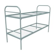 Металлическая двухъярусная кровать SAMGRUPP ''бюджет + 2''