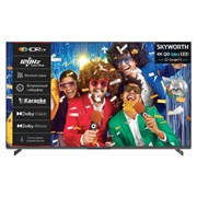 Телевизор SKYWORTH 55X85G, 55" (140 см), QD-Mini LED, 3840x2160, 4K, 16:9, Google TV, Wi-Fi, караоке, черный