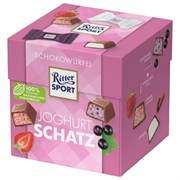 Шоколадные конфеты RITTER SPORT "JOGHURT SCHATZ", набор 3 вкуса, 22 конфеты, 176 г