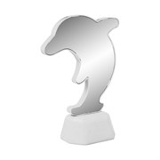 Зеркальный светодиодный ночник OGM дельфин