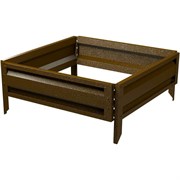 Готовая оцинкованная грядка на дачу Delta-Park GL