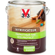 Паркетный полиуретановый акриловый лак V33 ECO PROTECT