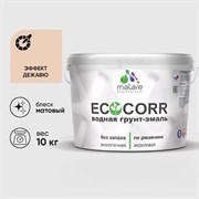Водная грунт-эмаль для металлических поверхностей MALARE EcoCorr эффект дежавю, 10 кг