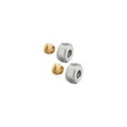 Евроконус OVENTROP 18 мм, латунь, для наружной резьбы G 3/4, НГ никелированная