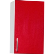 Шкаф для посуды SANTREK 40 красный металлик фасад МДФ