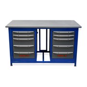 Двухтумбовый верстак WORK WK1500(Т5-Т5)