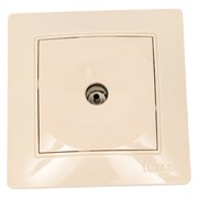 Оконечная тв-розетка Luxar Novo