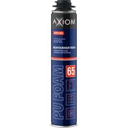 Профессиональная всесезонная полиуретановая монтажная пена AXIOM 65