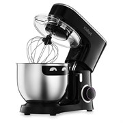Миксер планетарный KITFORT КТ-3080, 1400 Вт, 6 скоростей, 3 насадки, чаша 7 л, черный
