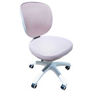 Кресло детское BRABIX KIDS "MG-230", без подлокотников, сетка/ткань TW, розовое, 533319
