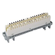 Размыкаемый плинт TWT LSA-PLUS-PROFIL маркировка от 0 до 9 Eco под хомут и профиль LSA10P-DIS-09