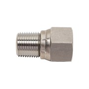 Резьбовой адаптер A-Flow SS316, 1/2" Male NPT, вращающаяся M20x1.5 FASH-MRF-8N-20M