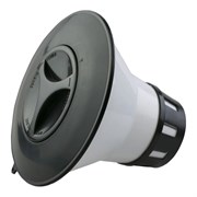 Дозатор 200 г черный DELPHIN 2500001DP