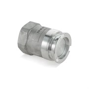 Соединение TITAN LOCK ZEVS ("сухой" разъем) ниппель, 4in, BSP, материал алюминий TLDDA400-AL