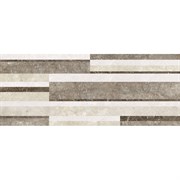 Плитка-декор Beryoza Ceramica Onda бежевый, 200x500x8 мм, 11 шт. ТГ-00005807