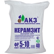 Керамзит АКЗ (фракция 5-10 мм; 40 л) 1200 шт 4665296650078