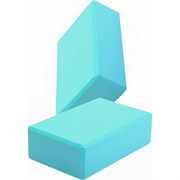 Блок для йоги ZDK бирюзовый, 2шт, 23x15x8см, 180г ZDKblock7.5/turquoise