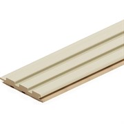 Реечная панель STELLA Beats de luxe МДФ, palomino, 2700x119x16 мм, в упаковке 4 шт. ЦБ-00013082