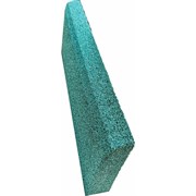 Бордюр из резиновой крошки ООО АМОРТЕКС 10 погонных метров, 500x280x28/38 мм, зеленый 0241