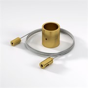 Подвесной трос Elektrostandard для круглого гибкого неона full light (2м) латунь a063440