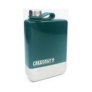 Фляжка Следопыт Green Edition-Traveller зеленая, 240 мл PF-BD-F10
