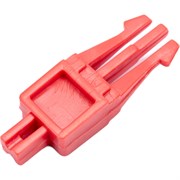 Размыкающий штекер TWT на 1 пару, красный LSA-DP1-RD TWT-LSA-DP1-RD