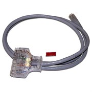Патч-корд LANMASTER 110 тип - RJ45, 4 пары, UTP, кат 6, 2 м, LAN-45-P4-2.0/6