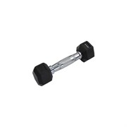 Шестигранная обрезиненная гантель Harper Gym pro series nt162 2 кг 4690222134827