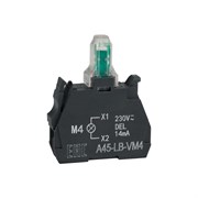 Световой блок КЭАЗ OptiSignal D22 A45-LB-VM4 красный 230-240VAC ZBVM4 -100шт 332209