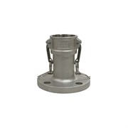 Соединение TITAN LOCK 3in типа FC, камлок розетка с фланцем (нерж. 316) TL300FCSS