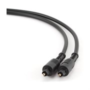 Оптический кабель Cablexpert Toslink 2xODT M/M, 10м, черный, пакет CC-OPT-10M