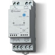Реле выбора приоритета Finder многофункциональное; 2 НО 12А, 110-240В AC/DC 724202300000