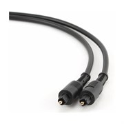 Оптический кабель Cablexpert Toslink 2xODT M/M, 7.5м, черный, пакет CC-OPT-7.5M