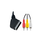 Кабель PERFEO SCART вилка - 3 RCA вилка, 2 м. 30003908