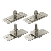 Комплект монтажных пластин ARMADILLO SLD.Comfort-PRO/telescope.static door plates 43201